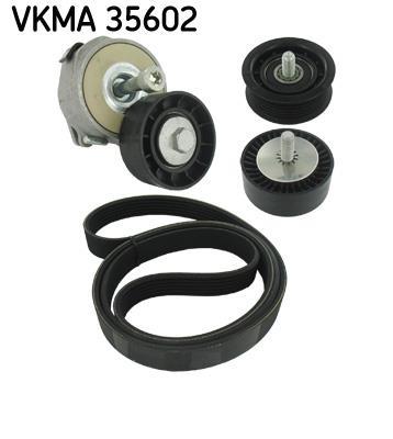 Kit de courroie d'accessoire (Courroie d’alternateur) SKF VKMA 35602